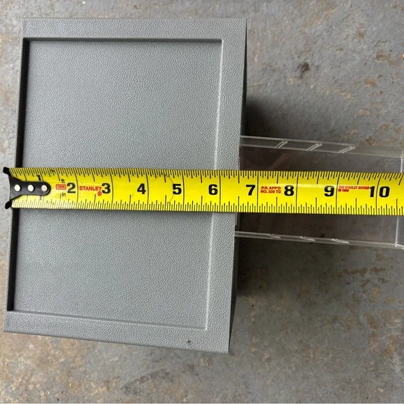 Black Storage Cabinet with 15 Drawers- Perfect for organizing home, office, shop - Picture 4 of 6